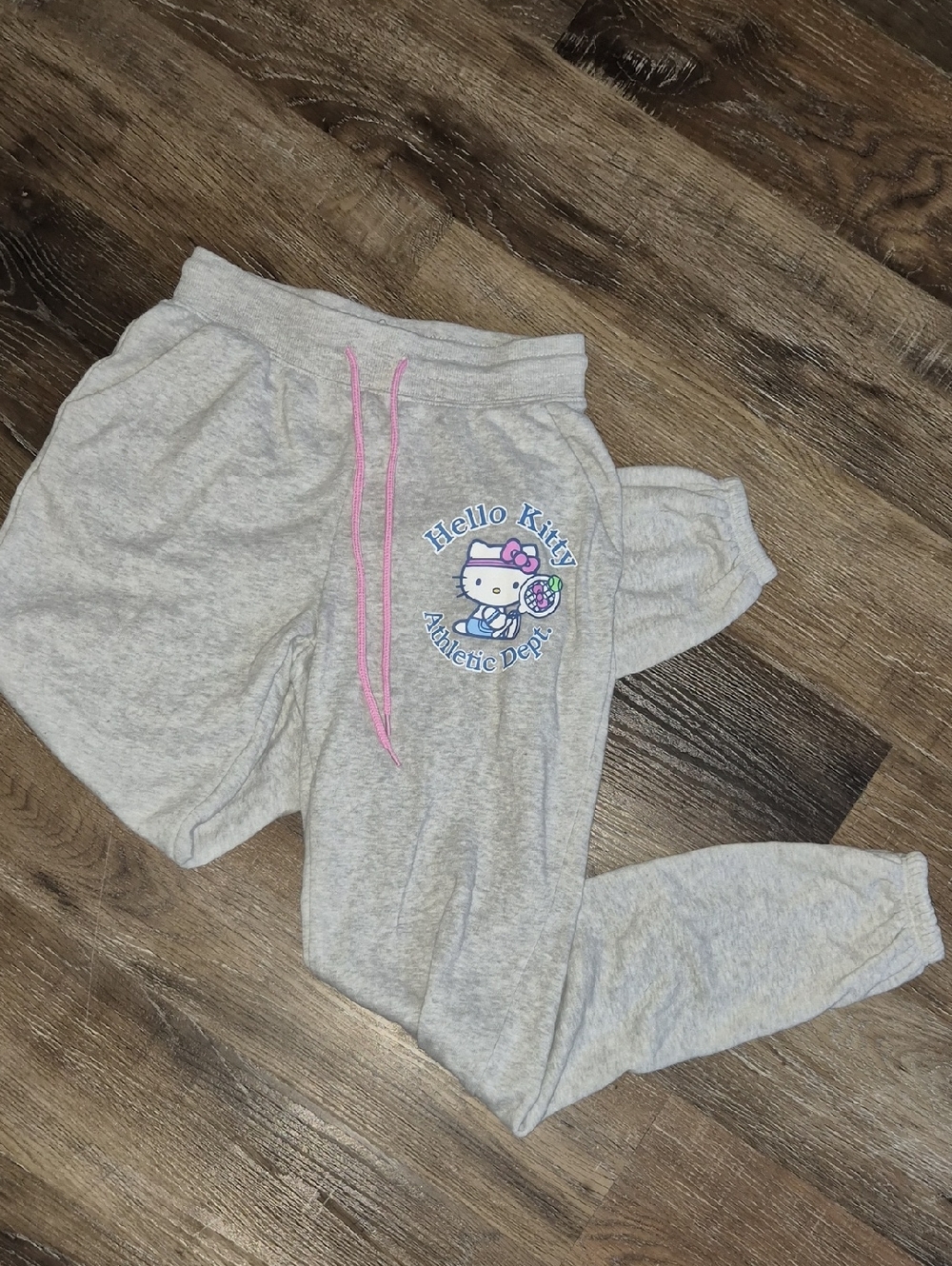 🩷Hello Kitty Light Gray Jogger Sweatpants